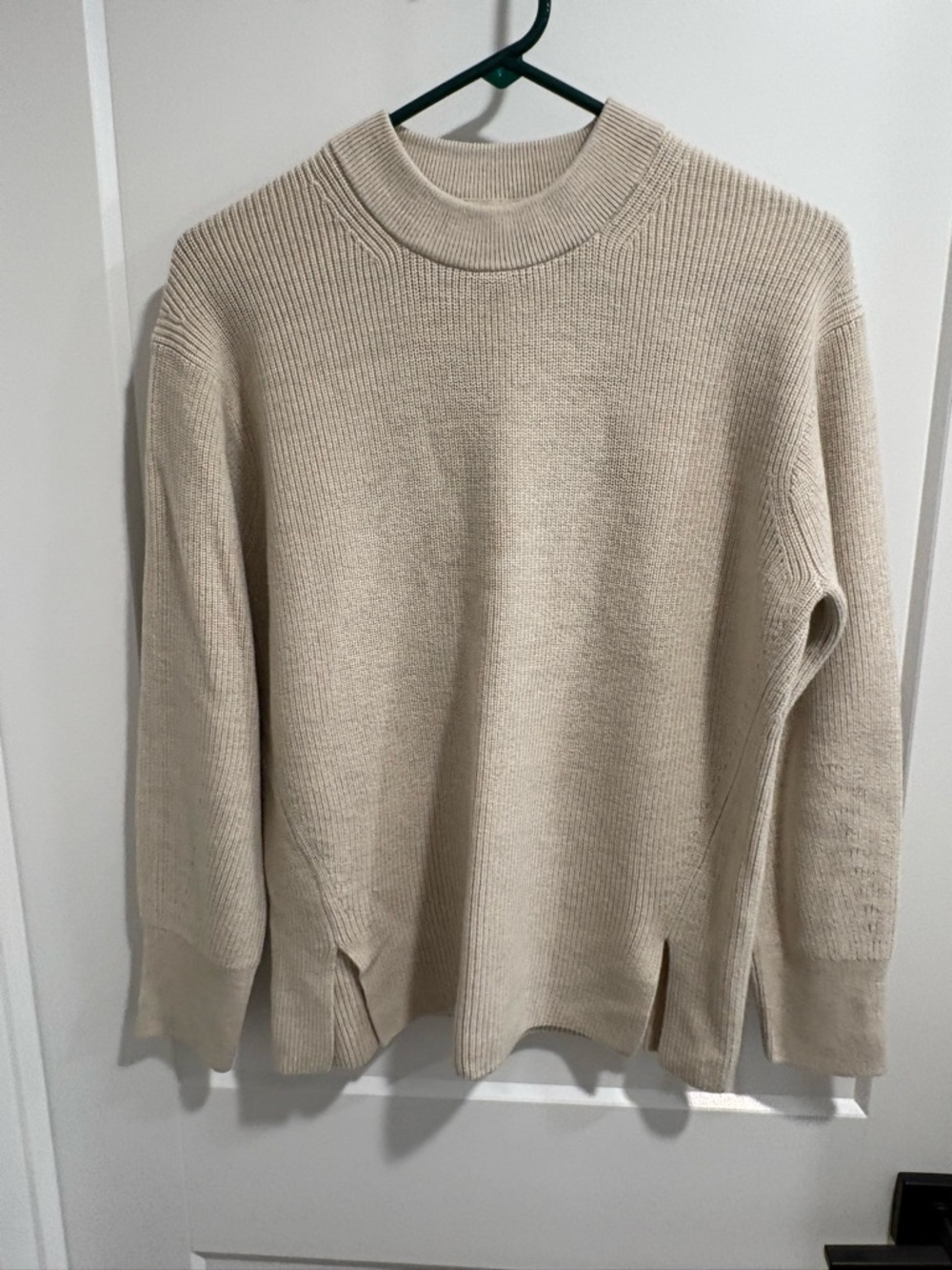 lululemon athletica Cream Crewneck Sweater